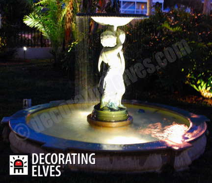 Accent Lighting; Fountain Lighting, Statue Lighting www.decoratingelves.com