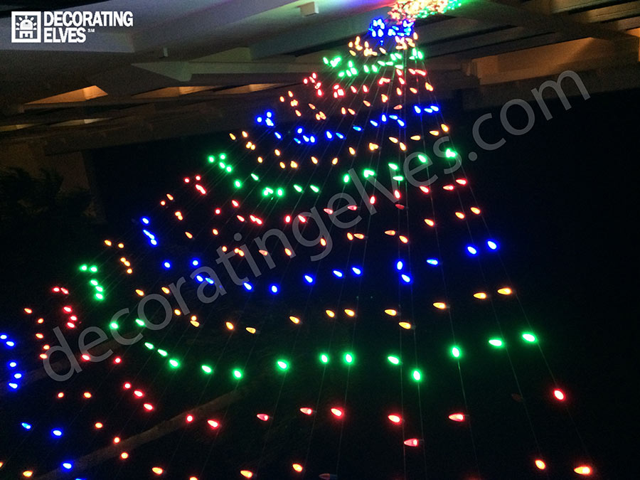 Christmas-Tree-made-with-LED-C9's-www.decoratingelves.com