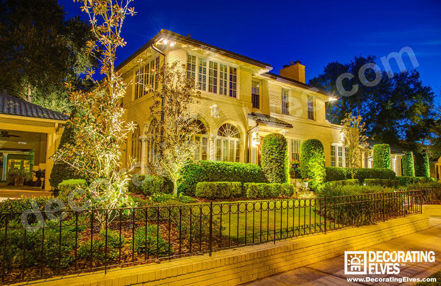 Lighting your property makes it stand out!