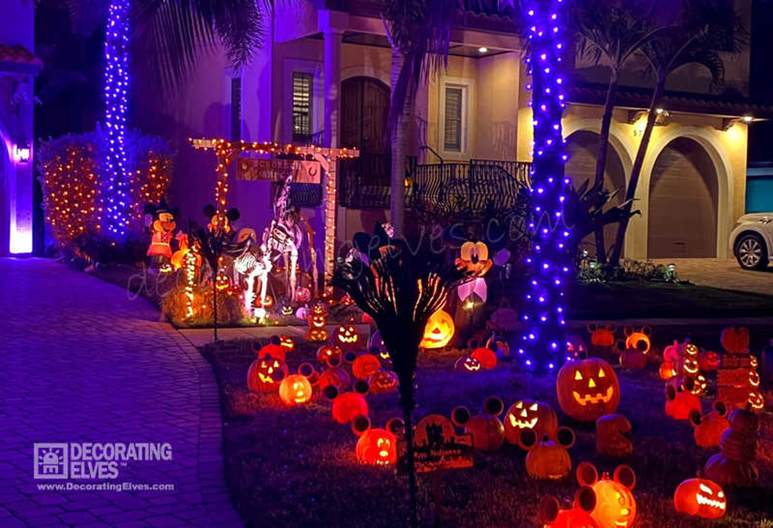 Halloween Right of Driveway